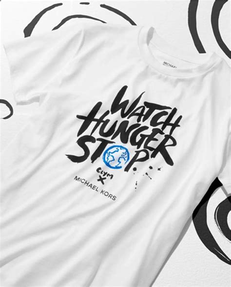 michael kors watch hunger stop t shirt buy|hunger stop 2022 cast.